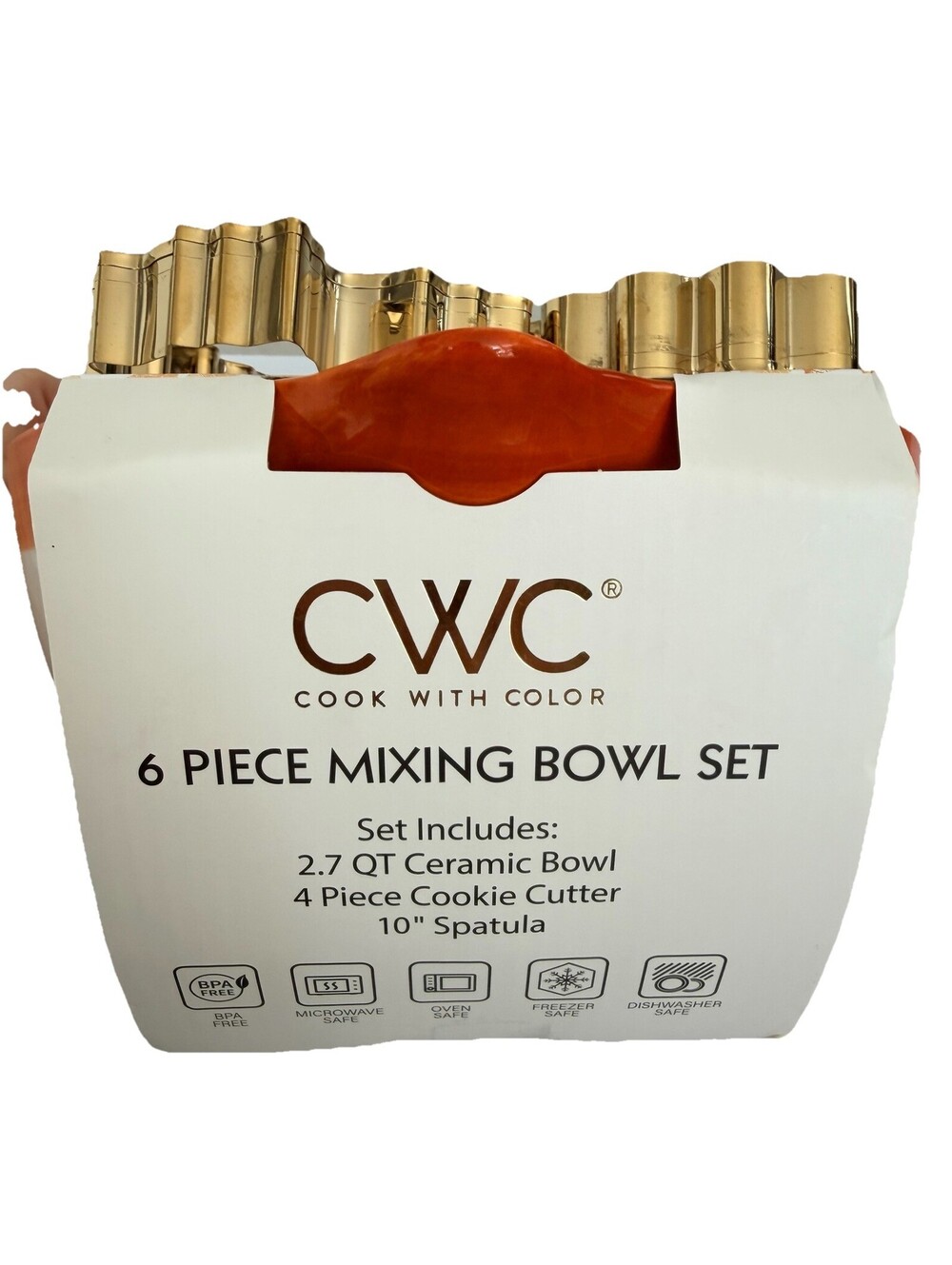 Cook with Color 6 Piece Mixing Bowl Set